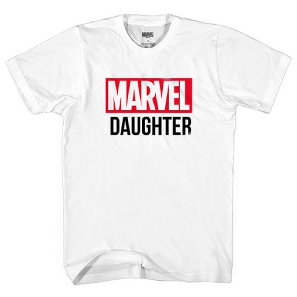 MARVEL DAUGHTER-Comic Book Fan Family Novelty Tee